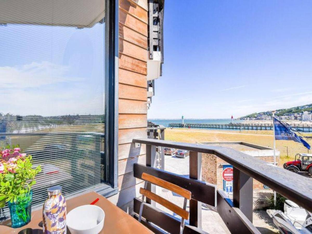 La Rev'Rie - Vue Sur Mer Avec Balcon Deauville Zewnętrze zdjęcie